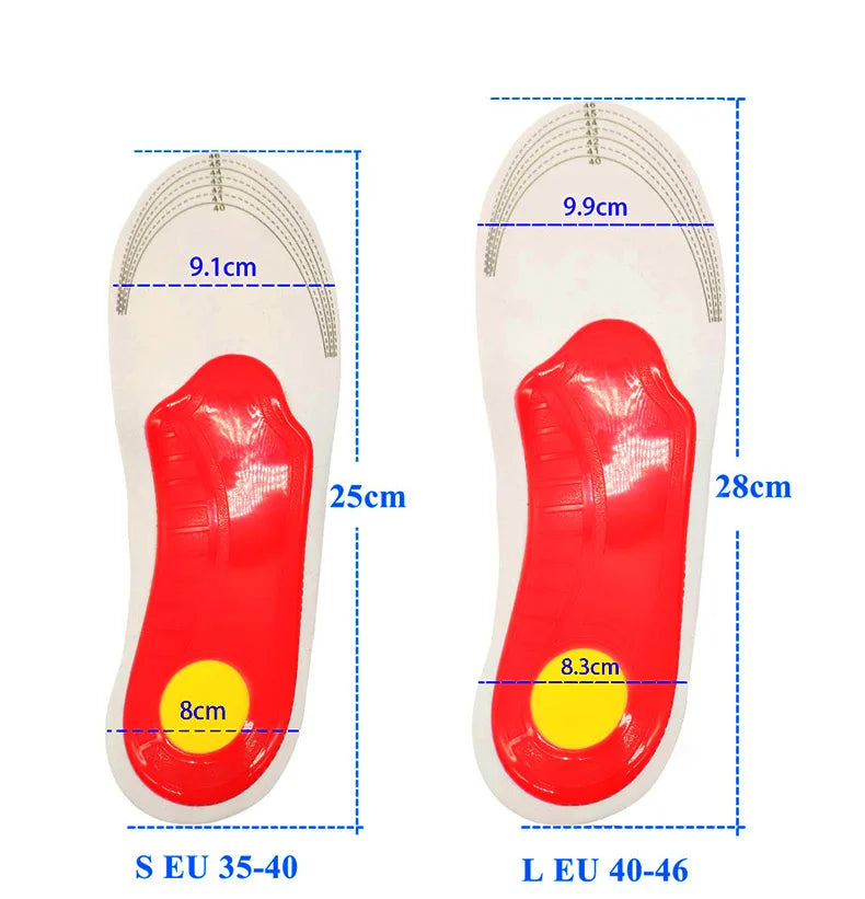 Orthotic Insole Arch Support Flatfoot Orthopedic Insoles For Feet Ease Pressure Of Air Movement Damping Cushion Padding Insole