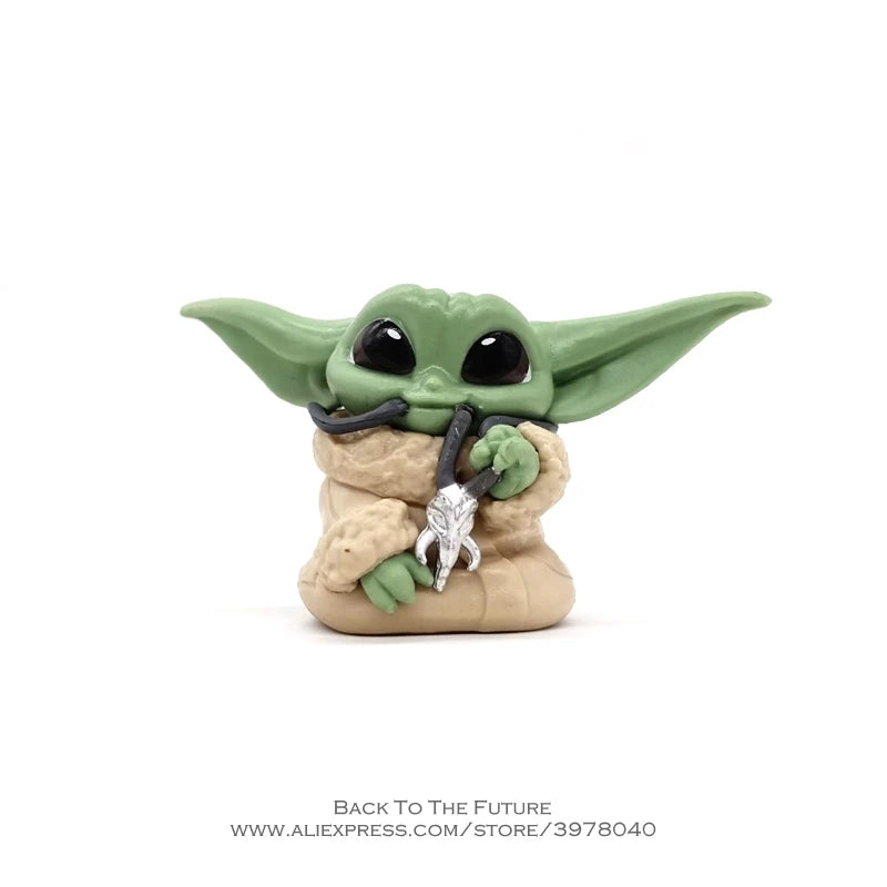 Disney Star Wars 4-6cm Toy Master Baby Yoda Darth PVC Action Figure Anime Figures Collection mini Toy model for children gift