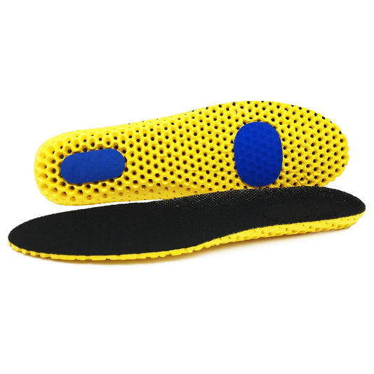 Memory Foam Insoles For Shoes Sole Mesh Deodorant Breathable Cushion Running Insoles For Feet Man Women Orthopedic Insoles Black