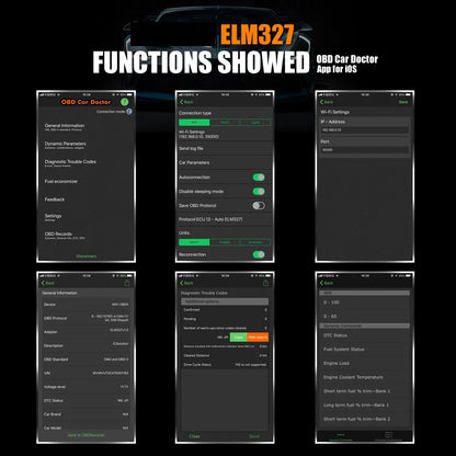 ELM327 USB PIC18F25K80 Chip with Bluetooth&WIFI for Ford HS CAN/MS CAN switch Forscan ELM 327 OBD2 Code Reader