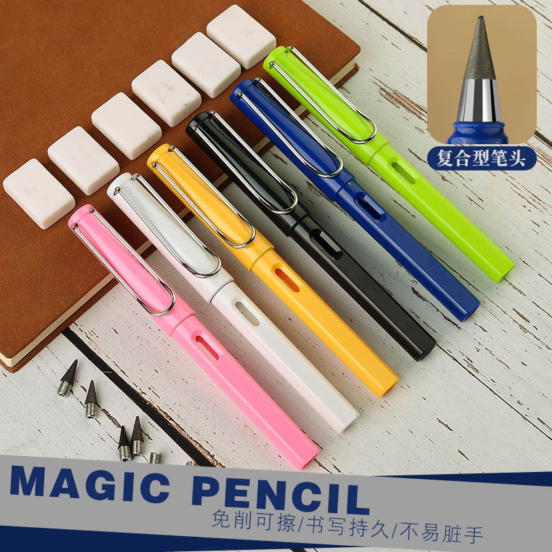 Unlimited Writing Pencil Set No Ink Erasable Pen New Technology Magic Pencils for Art Sketch Painting Tool Kids Gift