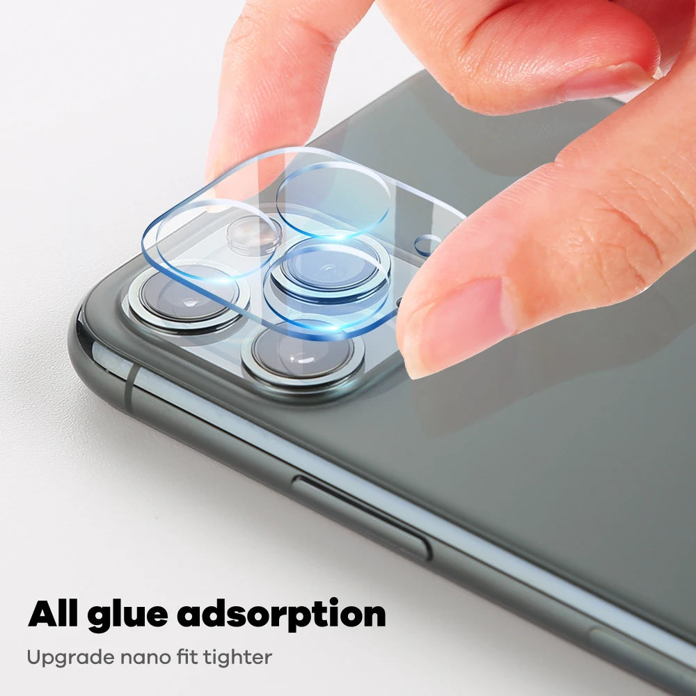 Lens Protector For iPhone 11 Pro Max Camera Protectors Anti-Scratch Full Coverage Diamond Lens Film High Definition