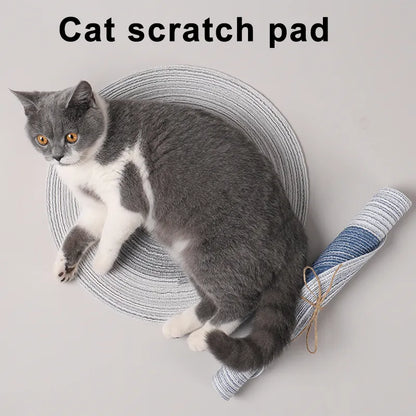Cat Scratching Pad Cat Scratcher Kitten Scraper Toys Pet Scratch Mats Cat Scratching Board Pad Furniture Protector Pet Supplies