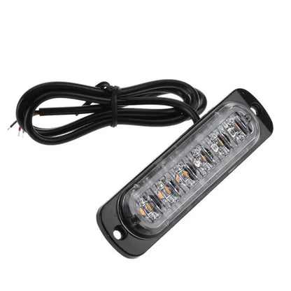 Universal Emergency Strobe Led Light 12/24V Memory Function Led Warning Side Marker Blinking Amber Light Bar Police Flash Light