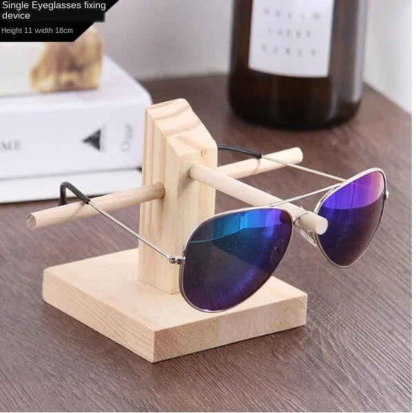 Multi Layers Wood Sunglass Display Rack Shelf Eyeglasses Show Stand Jewelry Holder for Multi Pairs Glasses Showcase WF