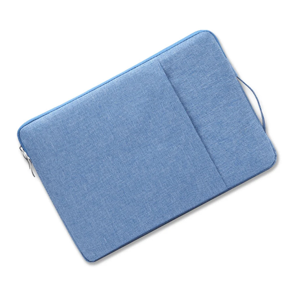 Waterproof Laptop Bag 11 14 16 13 15 Inch Case For MacBook Air Pro 2020 2021 Mac Book Computer Fabric Sleeve Cover Accessories Blue