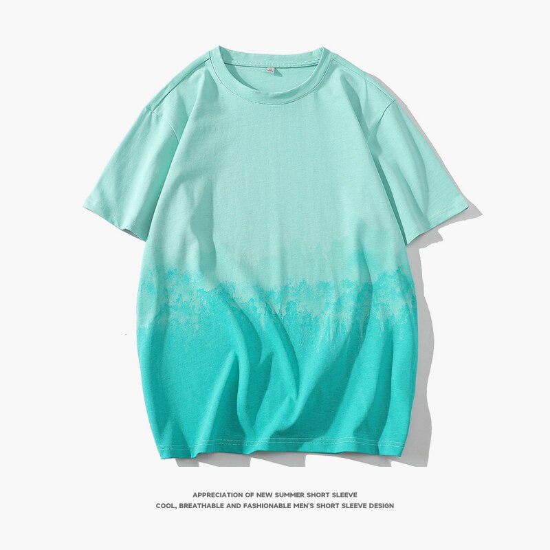 Hip Hop Loose Mens Streetwear T-shirts Casual Classic Summer Short Sleeves Black White Tshirt Tees Plus Oversize 886 2