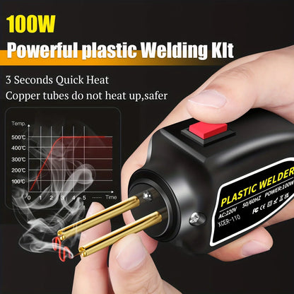 Hot Stapler Plastic Welding Machine Bumper Repair Kit Soldering Iron For Plastic Repair Car Bumper Repair Welding Gun