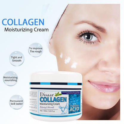 Hyaluronic Acid&Collagen Face Body Cream Whitening Deep Moisturizing Skin Without Greasy Anti-dry Body Lotion Skin Care