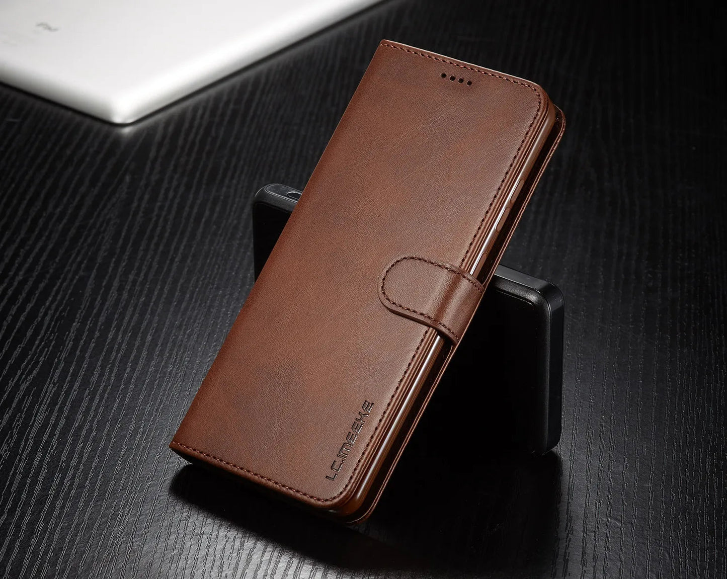 Leather Case for Samsung Galaxy S20 FE S21 Ultra A71 A51 Note 20 10 Plus A70 A50 A20 A52s S9 S8 Plus S7 Edge Wallet Flip Cover