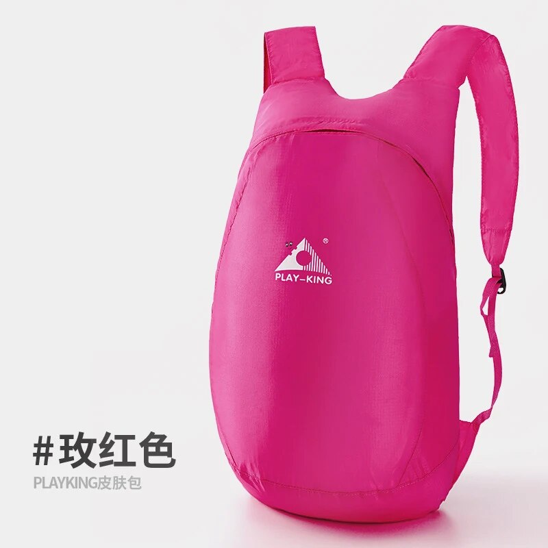 Lightweight Nylon Backpack Foldable Waterproof Sport Bag Back Pack Folding Handy Travel Bag Outdoor For Men Women Shopper Sac 5 20 inches