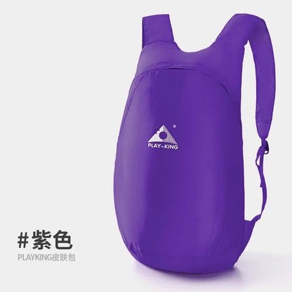 Lightweight Nylon Backpack Foldable Waterproof Sport Bag Back Pack Folding Handy Travel Bag Outdoor For Men Women Shopper Sac 2 20 inches