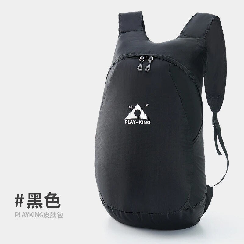 Lightweight Nylon Backpack Foldable Waterproof Sport Bag Back Pack Folding Handy Travel Bag Outdoor For Men Women Shopper Sac 3 20 inches