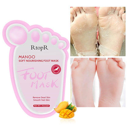 Mango Feet Anti Crack Foot Cream Feet Peel Mask Heel Cracked Dry Repair Cream Hand Peeling Removal Callus Dead Skin Feet Care