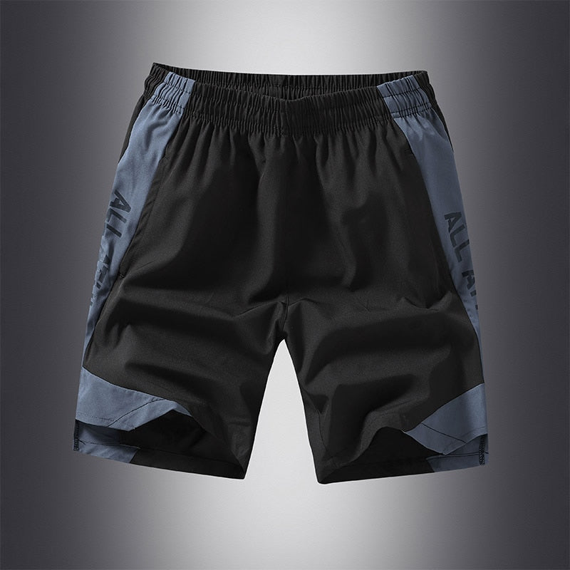 Men's Quick Dry Running GYM Shorts New Summer Casual Classic Brand Male Black Pants Trouers 61295 1