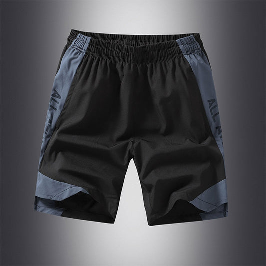 Men's Quick Dry Running GYM Shorts New Summer Casual Classic Brand Male Black Pants Trouers