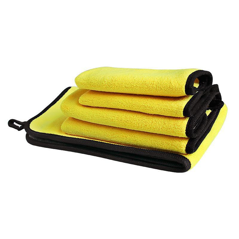 Microfiber Auto Wash Towel Car Cleaning Drying Cloth Hemming Car Care Cloth Detailing Car Wash Towel 30x30/40/60CM New A