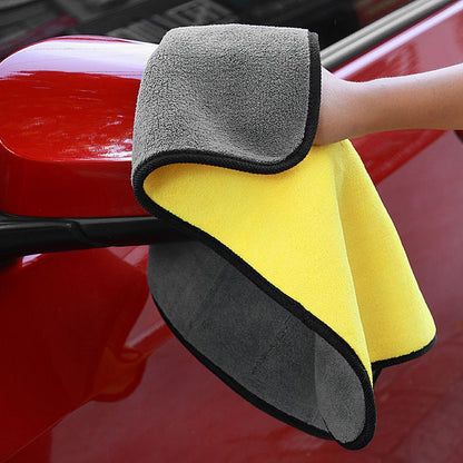 Microfiber Auto Wash Towel Car Cleaning Drying Cloth Hemming Car Care Cloth Detailing Car Wash Towel 30x30/40/60CM New A