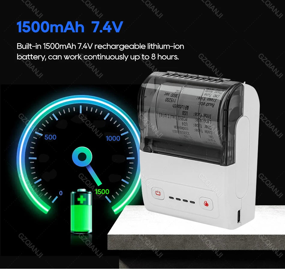 Mini Bluetooth Thermal Bill Printer Wireless Protable 58mm Receipt Printer Loyverse POS Free App SII on Android The cheapest