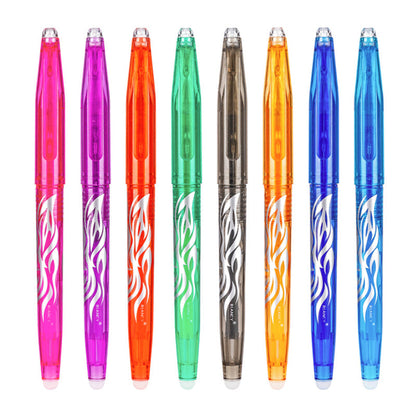 Multi-color Erasable Gel Pen 0.5mm Refill Rod Kawaii Pens Student Writing Creative Drawing Tools Office School Supply Stationery