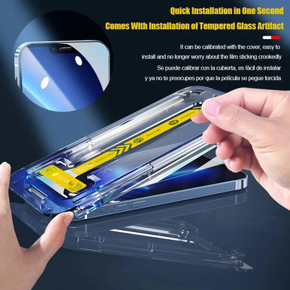 New Full Cover One-click Installation Anti-Spy Glass for iPhone 13 12 11 14 Pro Max X XR XS 6 8 7 Plus Privacy Screen Protectors