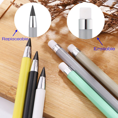 New Inkless Pencil Unlimited Writing No Ink HB Pen Sketch Painting Tool School Office Supplies Gift for Kid Stationery