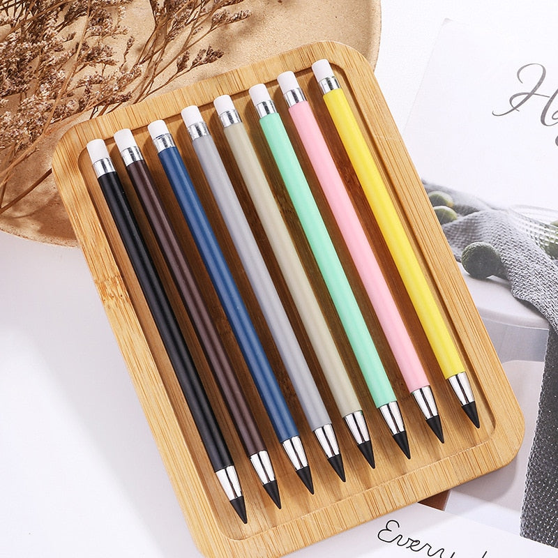 New Inkless Pencil Unlimited Writing No Ink HB Pen Sketch Painting Tool School Office Supplies Gift for Kid Stationery