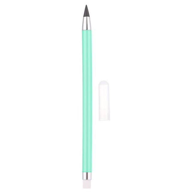 New Inkless Pencil Unlimited Writing No Ink HB Pen Sketch Painting Tool School Office Supplies Gift for Kid Stationery green