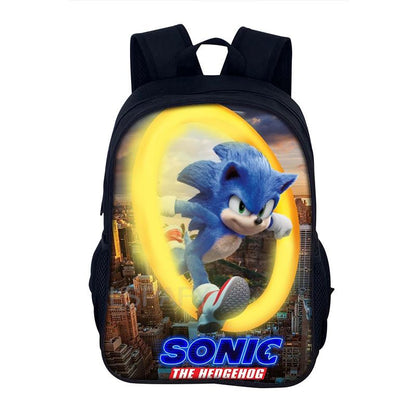 New Sonic Racing Backpack Cartoon Backpacks Kids Bag Waterproof Bag Daily Children's Backpack For Girls And Boys 28