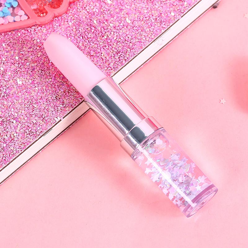 Novelty Lipstick Ballpoint Pen Portable Signature Promotional Pens Small Fresh 0.5mm Black Ink School Office Supplies Girl Gift