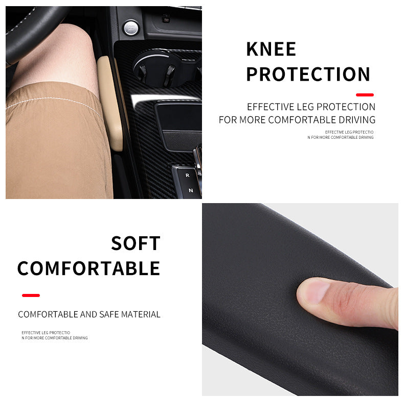 2pcs Car Knee Pads Leg Pads Car Leg Rests Knee Pads Car Door Control Leg Pads Universal Foot Pads Auto Interior Pillow Armrest