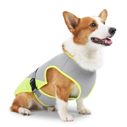 Pet Cooling Clothing Dog Clothing Pet Cooling Pet Supplies Light Grey