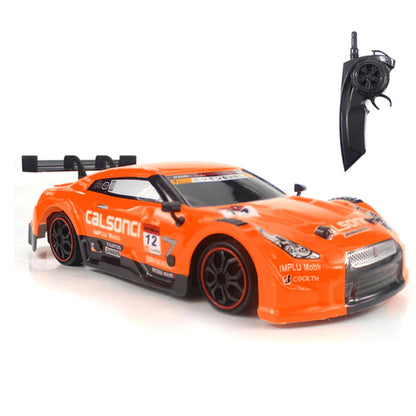RC Car for Gtr/Lexus 2.4G Drift Racing Car Championship 4WD Off-Road Radio Remote Control Vehicle Electronic Hobby Toys for Kids Orange