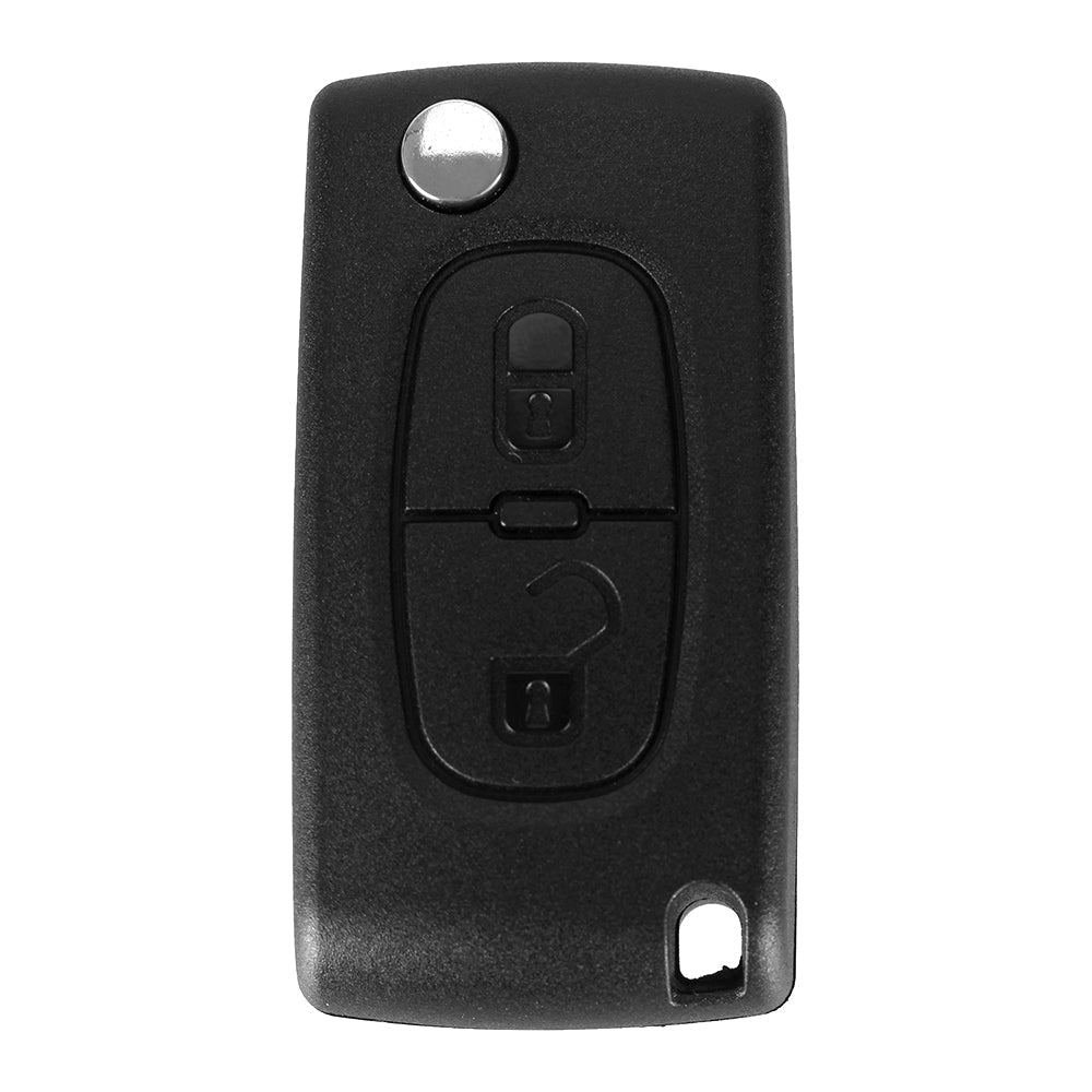 Remote key Case for Peugeot 207 307 308 407 607 807 For Citroen C2 C3 C4 C5 C6 Flip Folding Car Key shell 2/3/4 Buttons