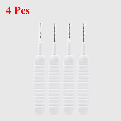 Bathroom Shower Head Cleaning Brush Washing Anti-clogging Small Brush Pore Gap Cleaning Brush For Kitchen Toilet Phone Hole 4 Pcs