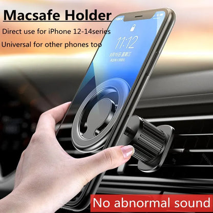 Magnetic Car Phone Holder Stand Magnet Car Mount Support GPS Mobile Bracket in Car For Macsafe iPhone 15 14 13 12 Samsung Xiaomi