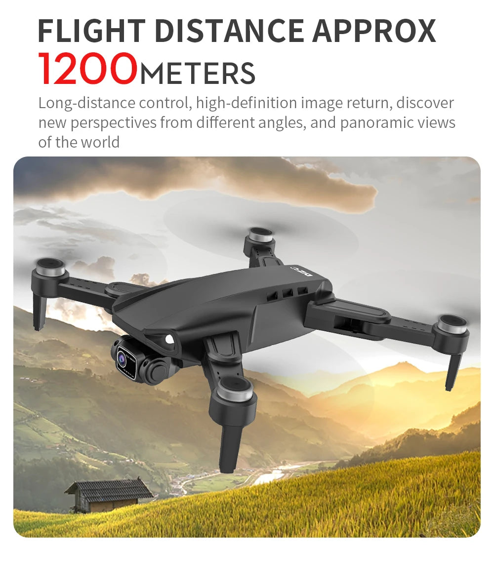 L900 Pro SE MAX GPS Drone 4K Professional Dual HD Camera 5G FPV 360° Obstacle Avoidance Brushless Motor Rc Quadcopter Dron Toys