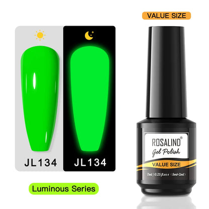 ROSALIND Gel Nail Polish Lamp All For Nails Art Manicure With Matt Base Top Coat Semi Permanant Gellak Nail Gel Polish Varnishes RAI-JL134