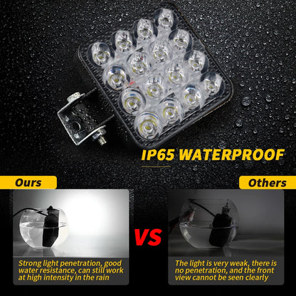 Work Light LED Running Lights Bar Offroad 4X4 Spotlight 12V 24V For Jeep Truck Car Motorcycle Tractor SUV ATV LED Headlights