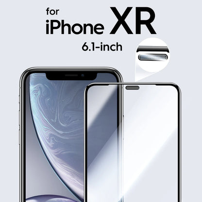 Dust Proof Receiver Tempered Glass Screen Protector For iPhone 14 13 12 11 Pro Max X XS XR 13 12 mini Full Cover HD For iPhone XR CHINA | Dustproof Receiver