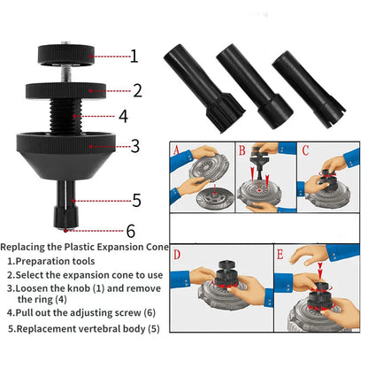 Universal Auto Clutch Alignment Tool Clutch Alignment Dismantle Tool Plastic Car Clutch Correction Tool Repair Accessories