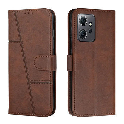 Wallet Flip Cowhide Pattern Anti Drop Leather Cover For Xiaomi Redmi 12 12C 10 10A 9T Note 12 12S 12 Pro Plus 11S 10 Pro 9 Pro