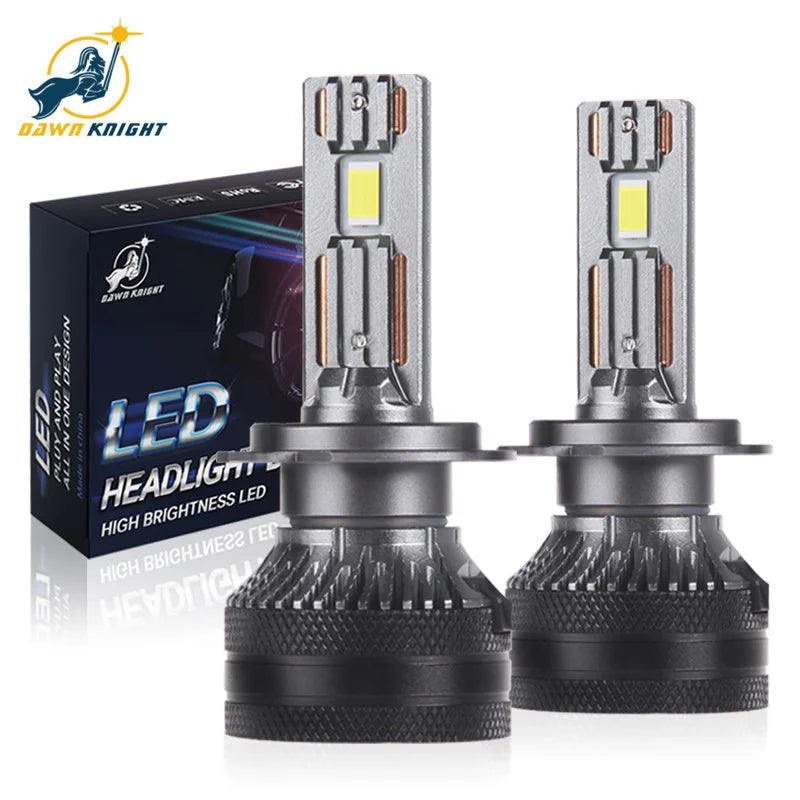 DAWNKNIGHT K5C PLUS 140W H7 Led Bulbs 4300K LED H4 H11 HB3 9005 HB4 9006 K6C Led Double Copper Tube Fog Light 12V 2PCS