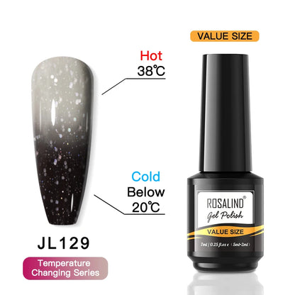 ROSALIND Gel Nail Polish Lamp All For Nails Art Manicure With Matt Base Top Coat Semi Permanant Gellak Nail Gel Polish Varnishes RAI-JL129