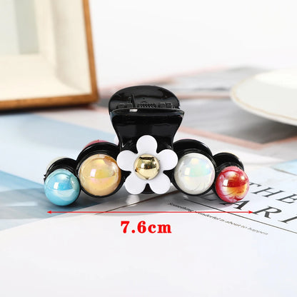 AWATYR 2021 New Hyperbole Big Pearls Acrylic Hair Claw Clips Big Size Makeup Hair Styling Barrettes for Women Hair Accessories E 2 China