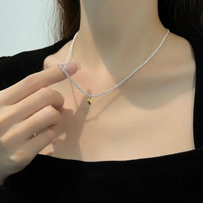 2022 Popular Silver Colour Sparkling Clavicle Chain Choker Necklace Collar For Women Fine Jewelry Wedding Party Birthday Gift 77492