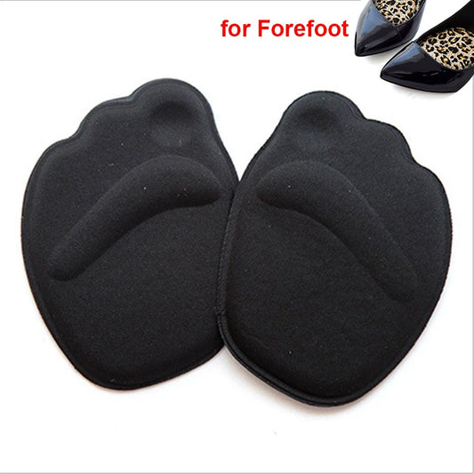 2pcs Shoe Heel Insoles Foot Heel Pad Sports Shoes Adjustable Antiwear Feet Inserts Insoles Heel Protector Sticker Insole Brioche D -Black As picture