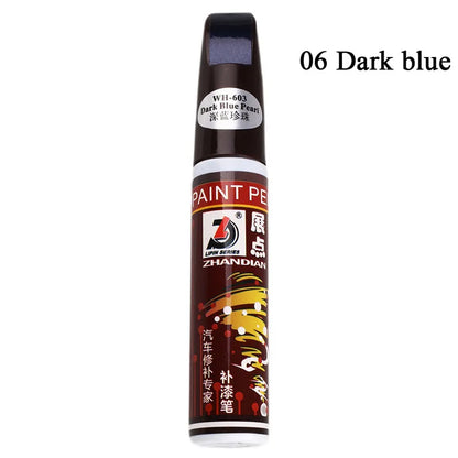 Professional Car Paint Non-toxic Permanent Water Resistant Repair Pen Waterproof Clear Car Scratch Remover Painting Pens Blue