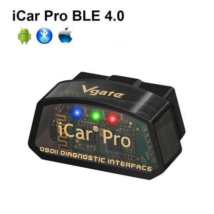 Original Vgate iCar Pro elm327 OBD2 Car diagnostic Tool WIFI for Android/IOS BT3.0 BT4.0 ODB2 Car Scanner Tool BT 4.0 CHINA