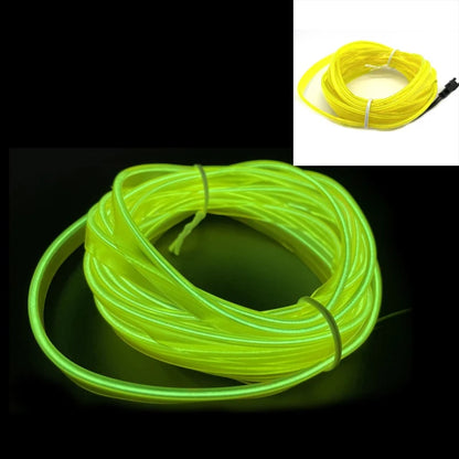 Car LED Strip EL Wire Rope Tube USB Switch Cigarette Car Ambient Light Neon Light Garland Decoration Flexible Led Tube Auto Led Grassgreen Strip